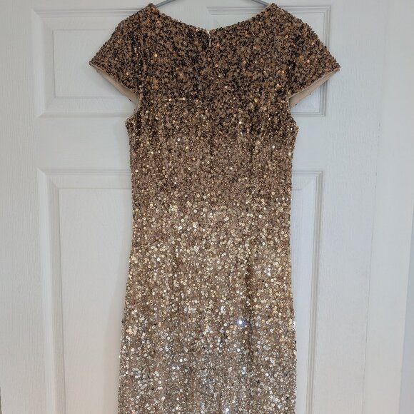 Theia 'Irma' ombre sequin dress - Picture 4 of 7